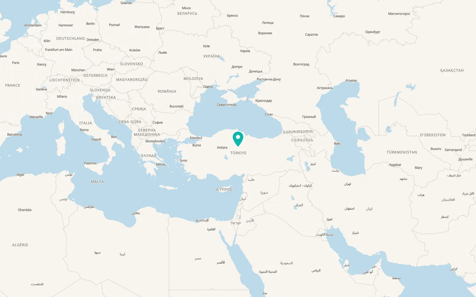 Map of Sorgun