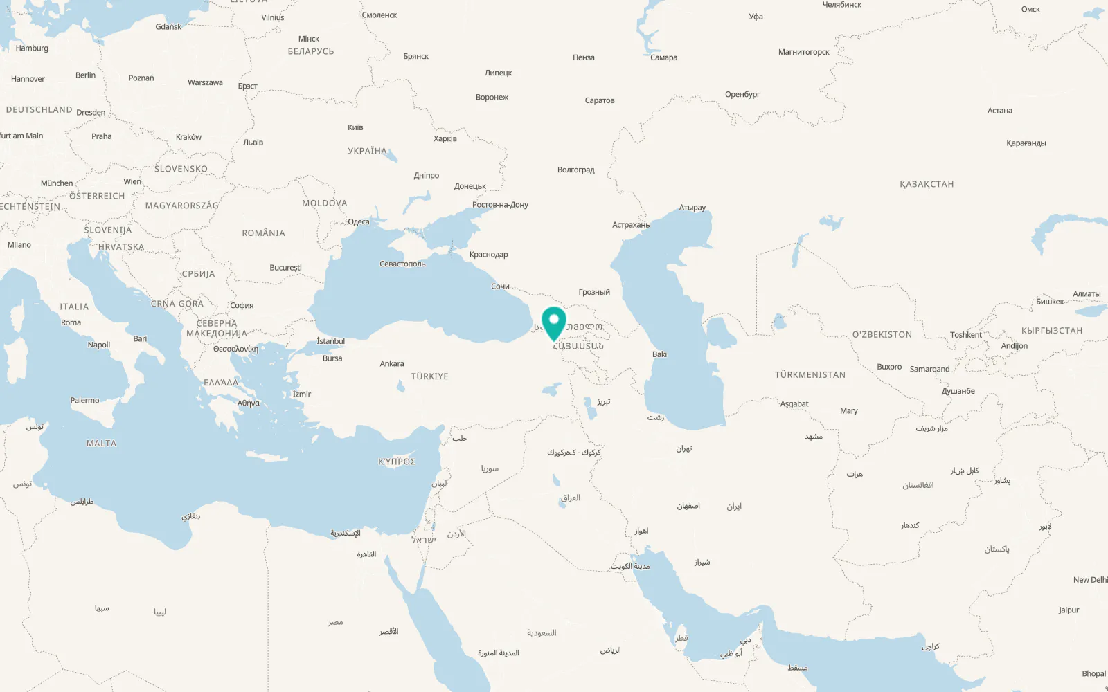 Map of Susuz