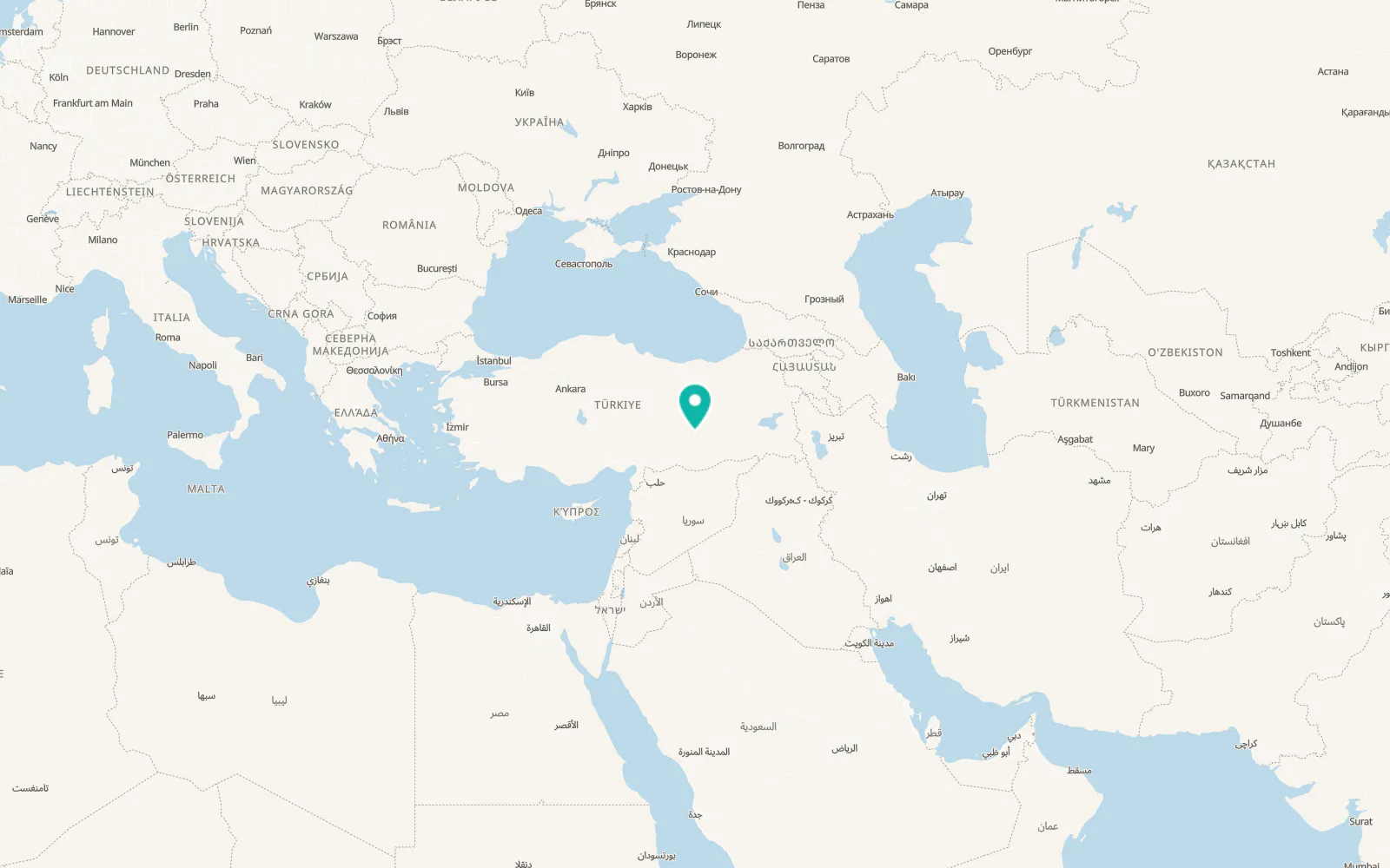 Map of Taraksu
