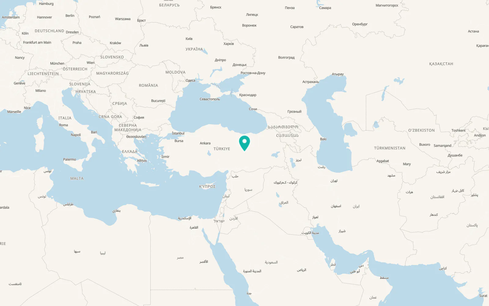 Map of Taşdelen