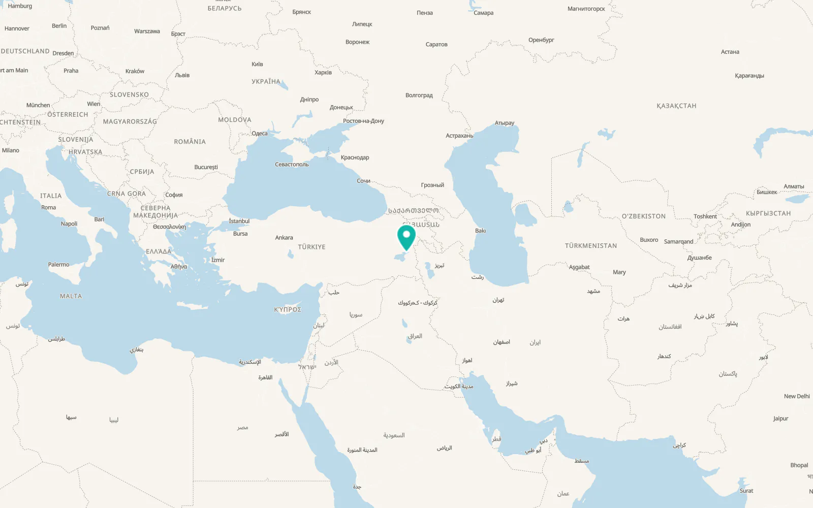 Map of Timar