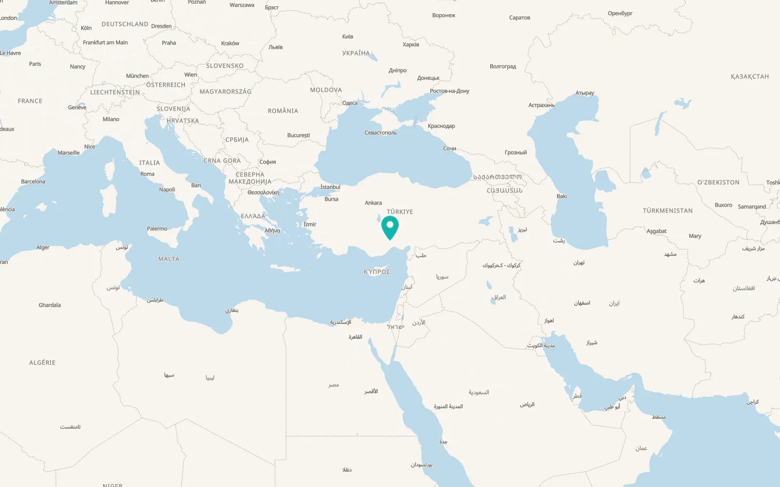 Map of Tırtar