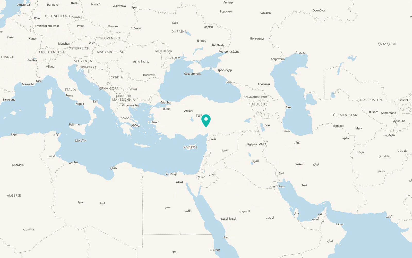 Map of Turgutlu