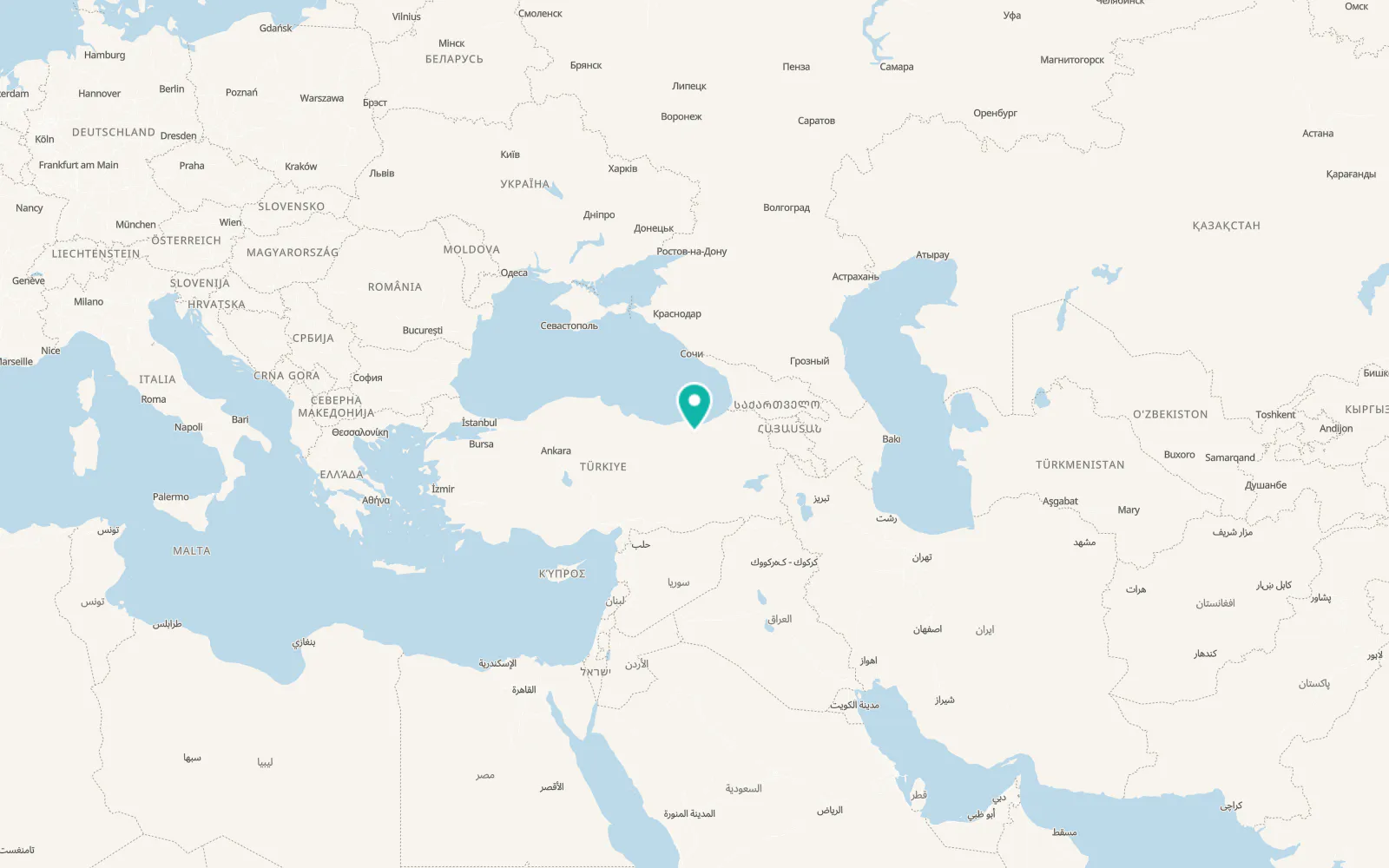 Map of Yağmurdere