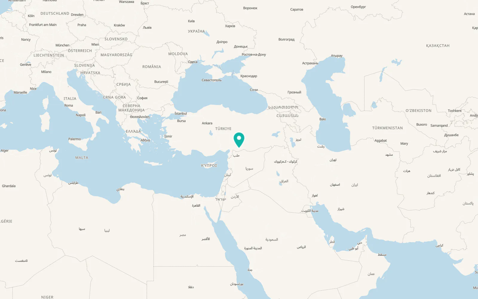 Map of Yakacık