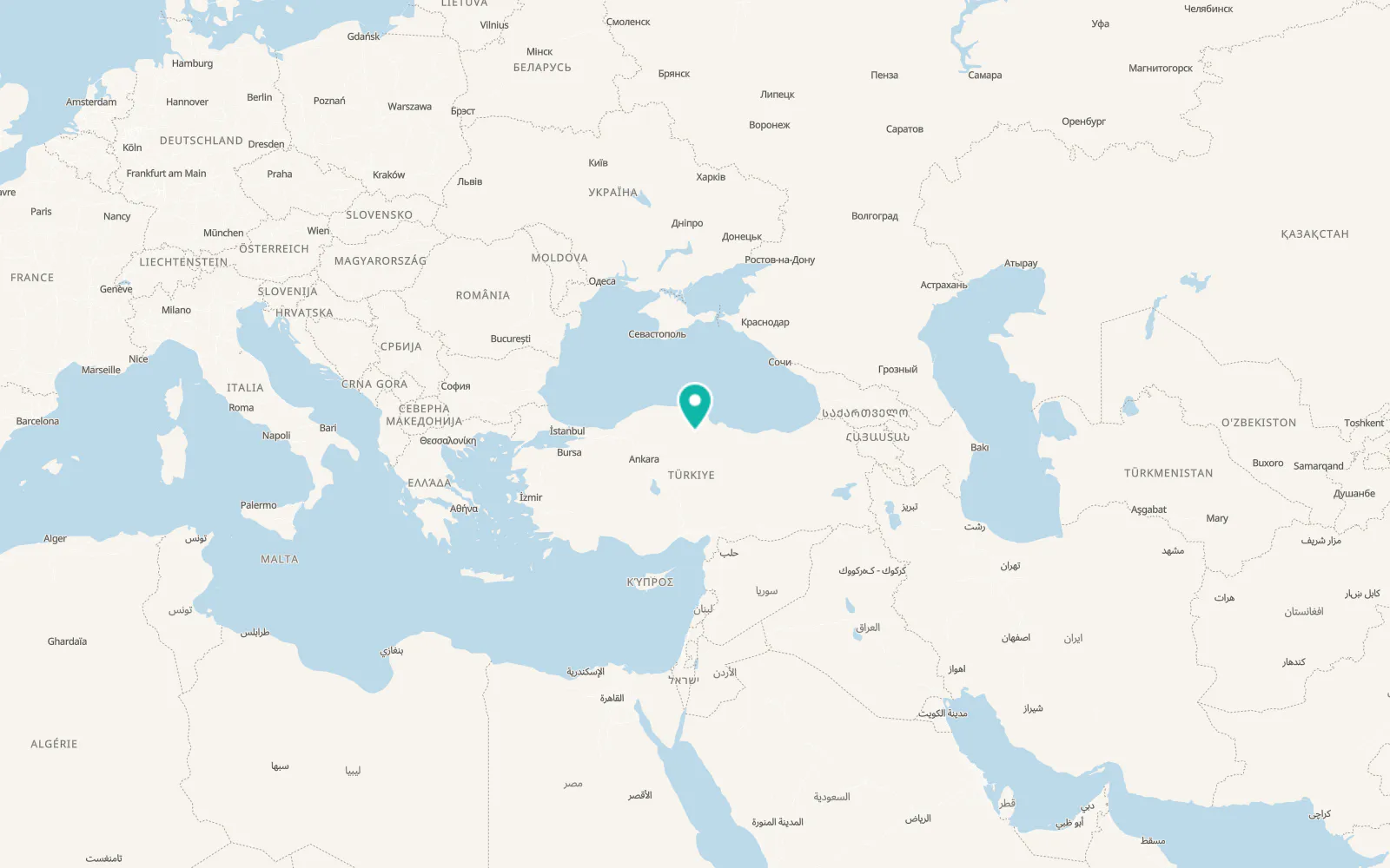 Map of Yakacık