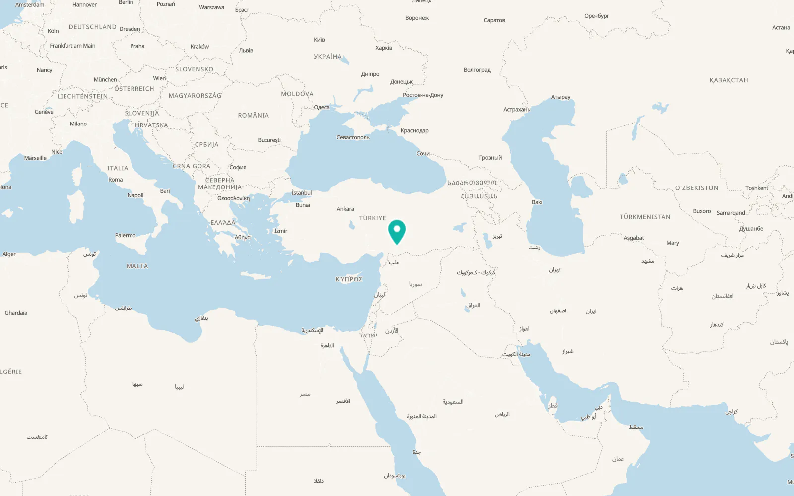 Map of Yalankoz