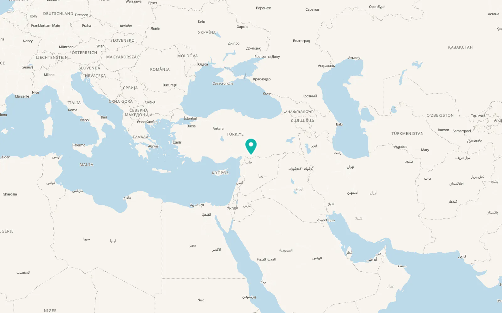 Map of Yazılı