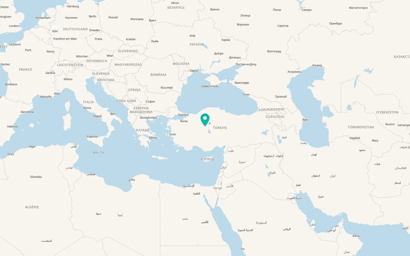 Map of Yenice
