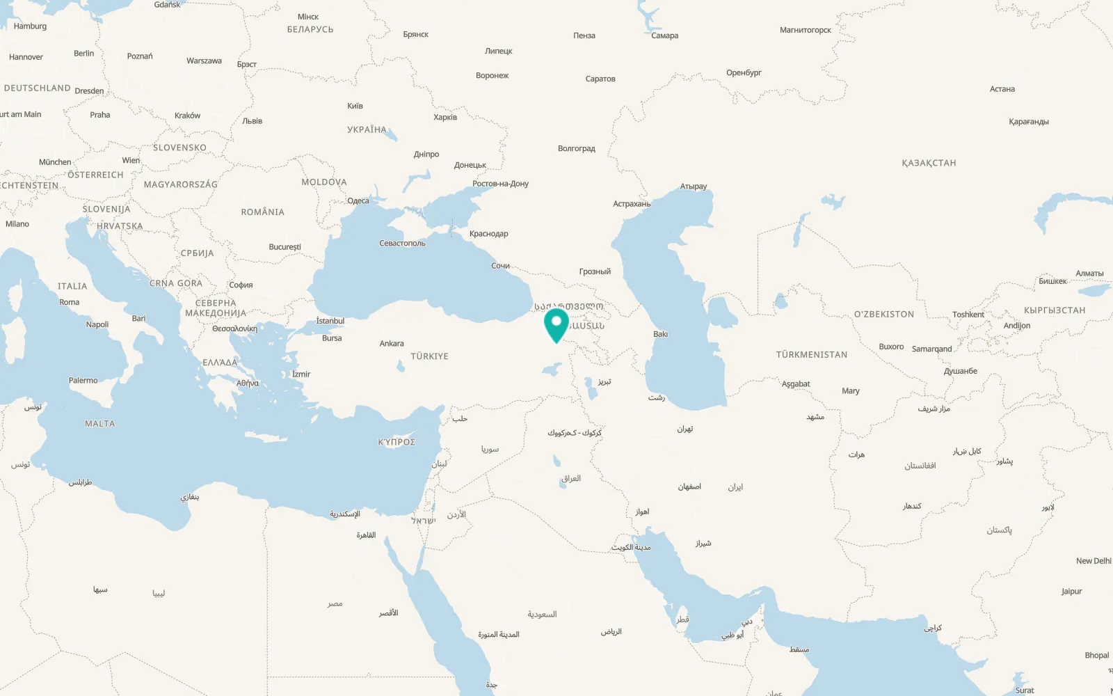 Map of Yukarı Küpkıran