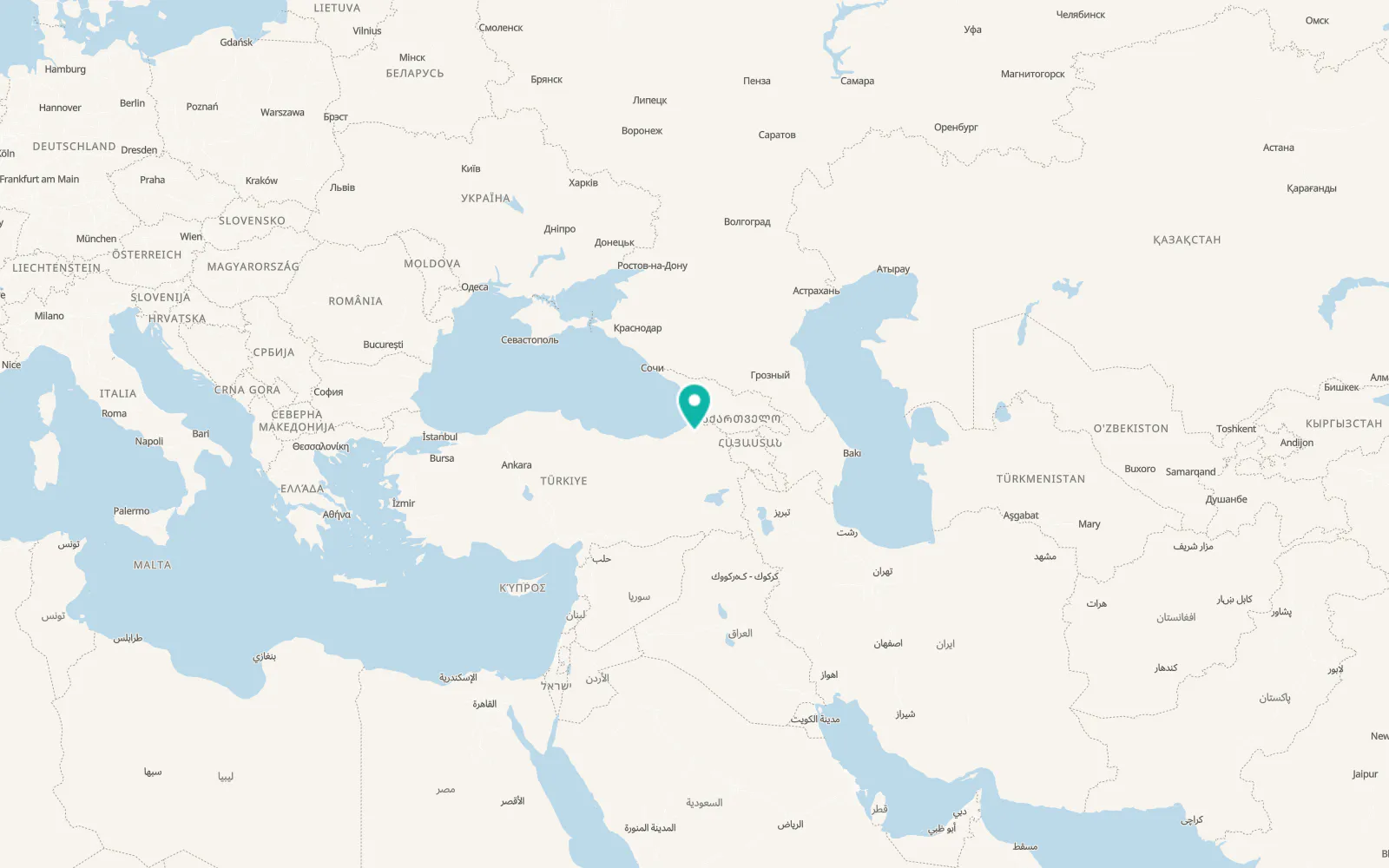 Map of Zeytinlik