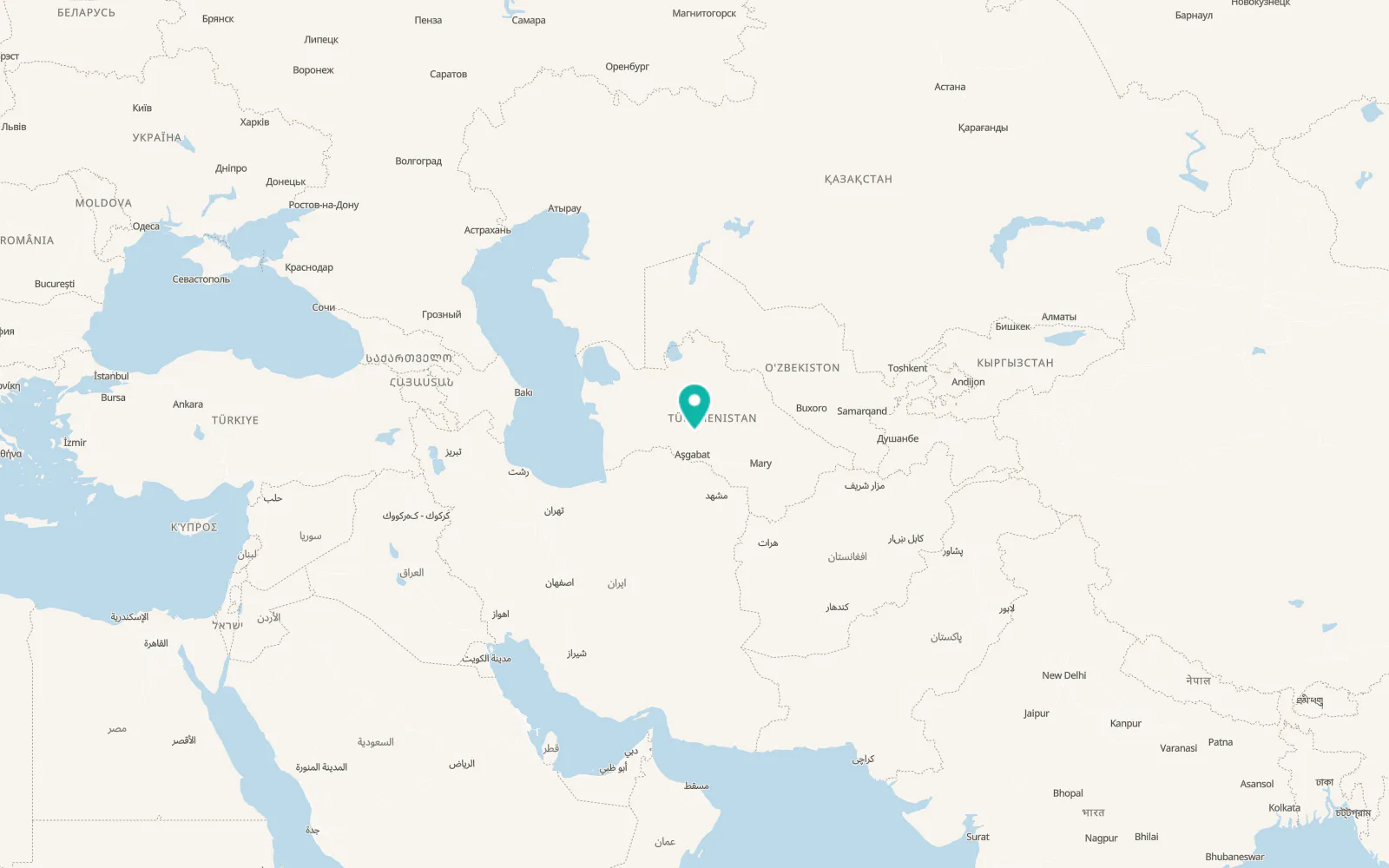 Map of Bokurdak