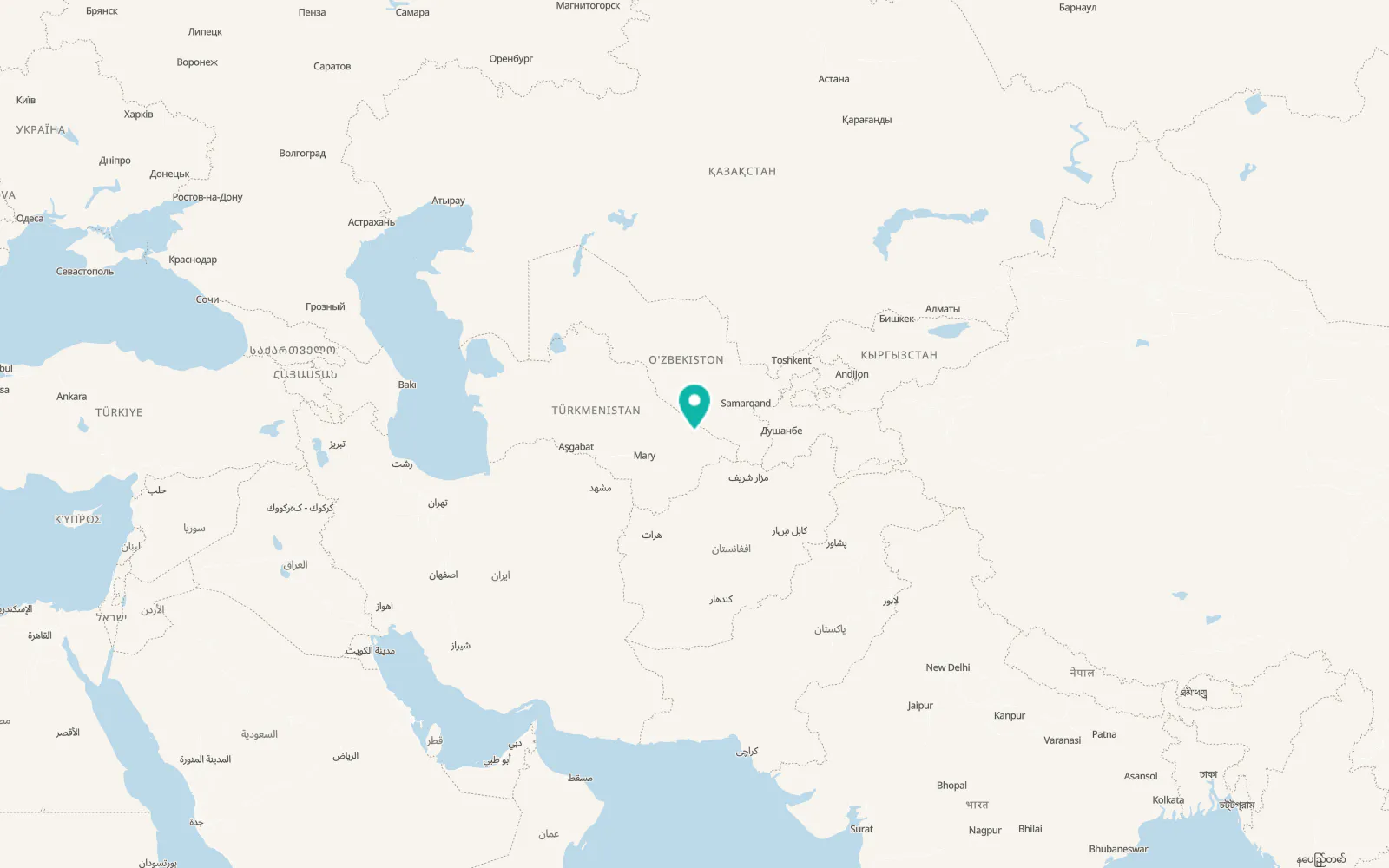 Map of Burdalyk