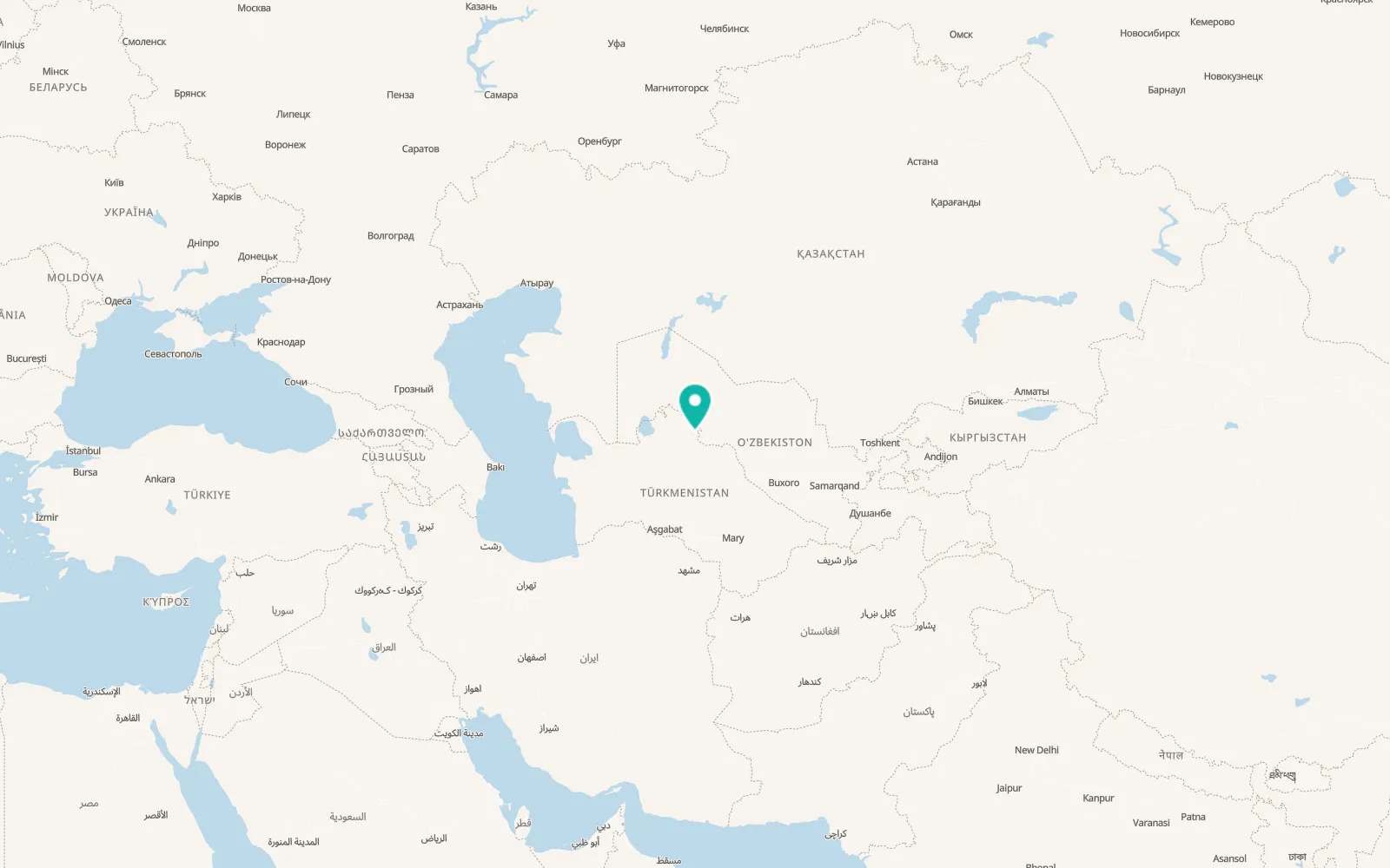 Map of Görogly