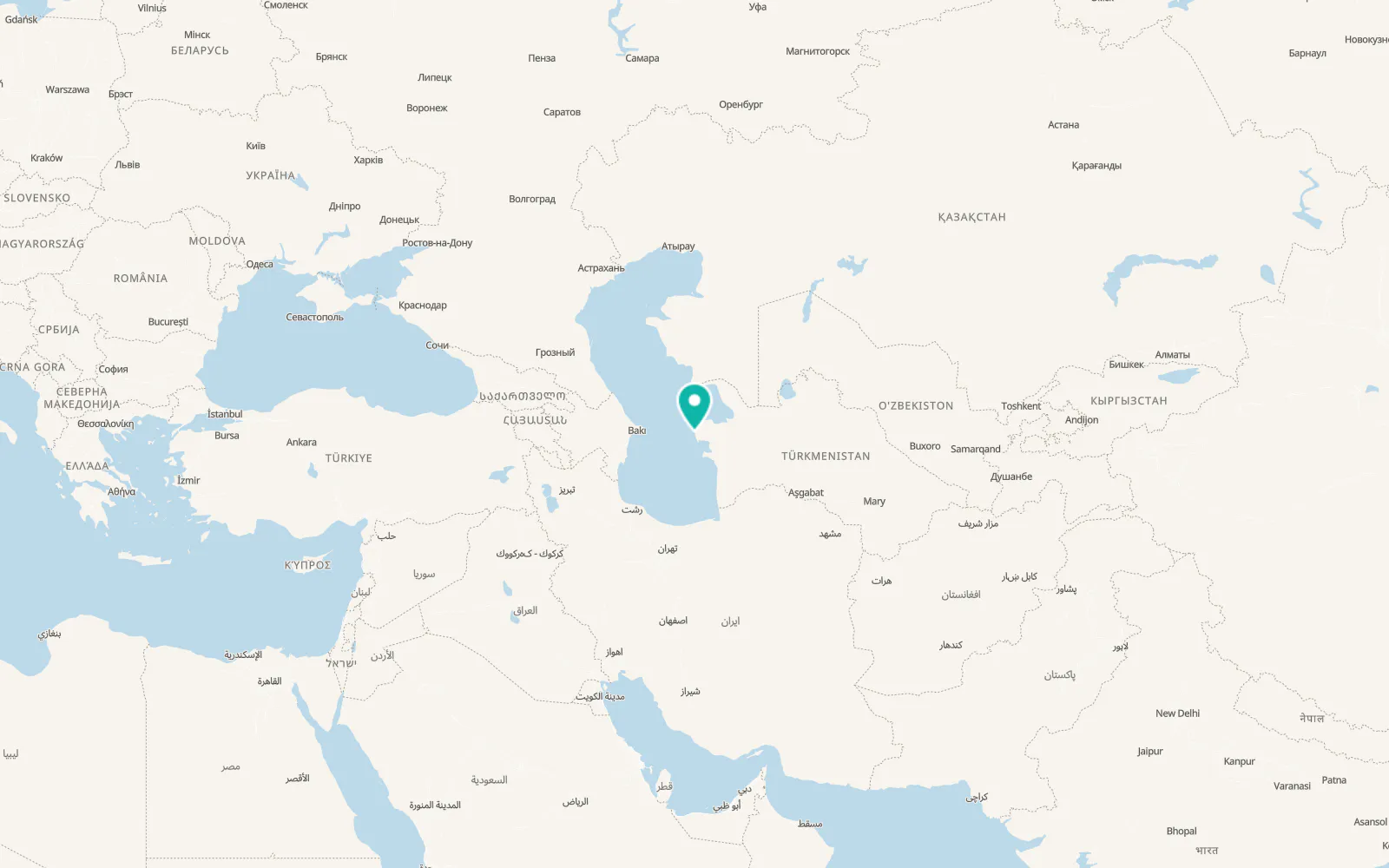 Map of Guwlymaýak