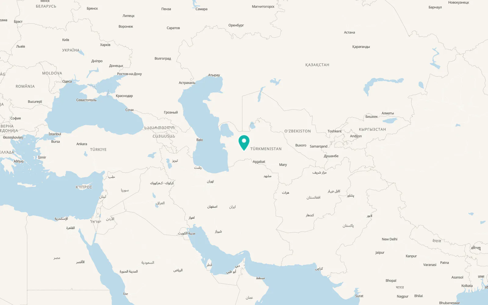 Map of Janahyr