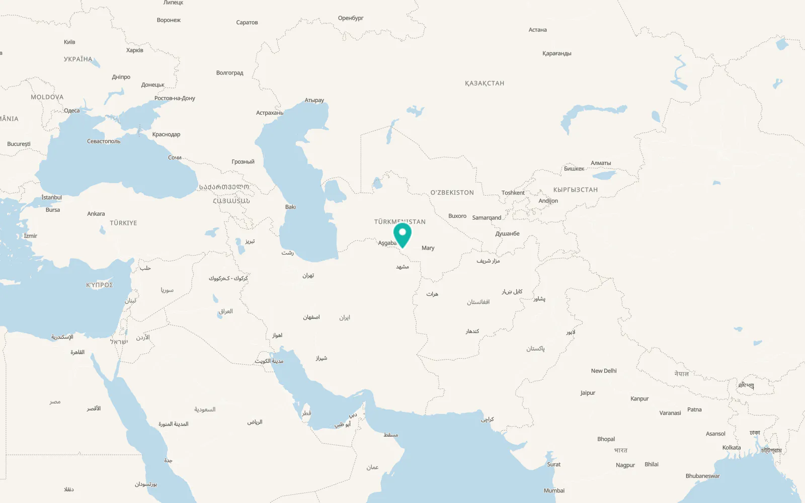 Map of Kaka