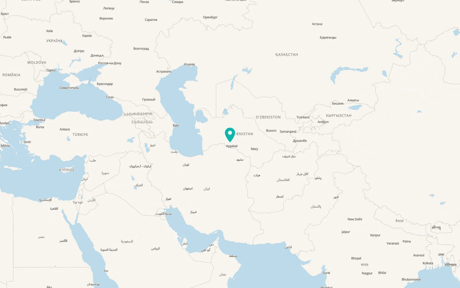 Map of Yzgant