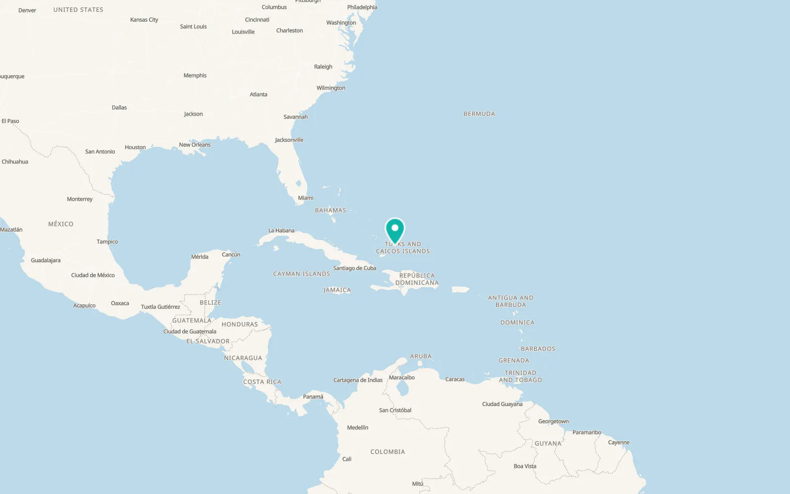 Map of Providenciales