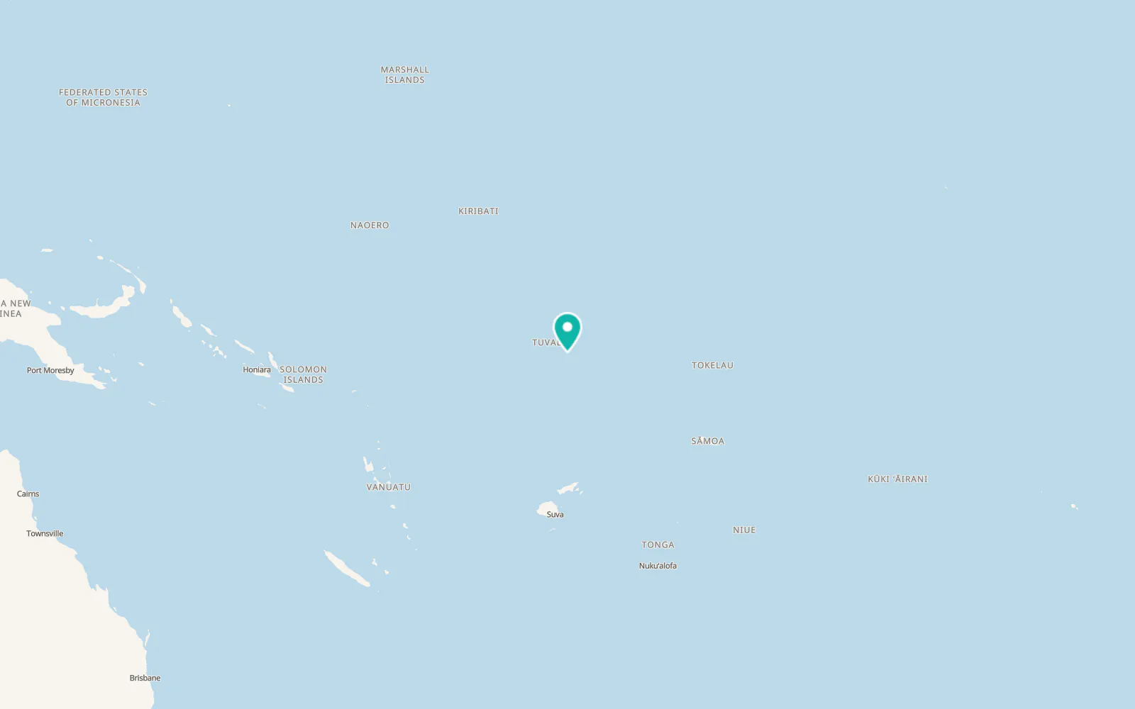 Map of Teone Village