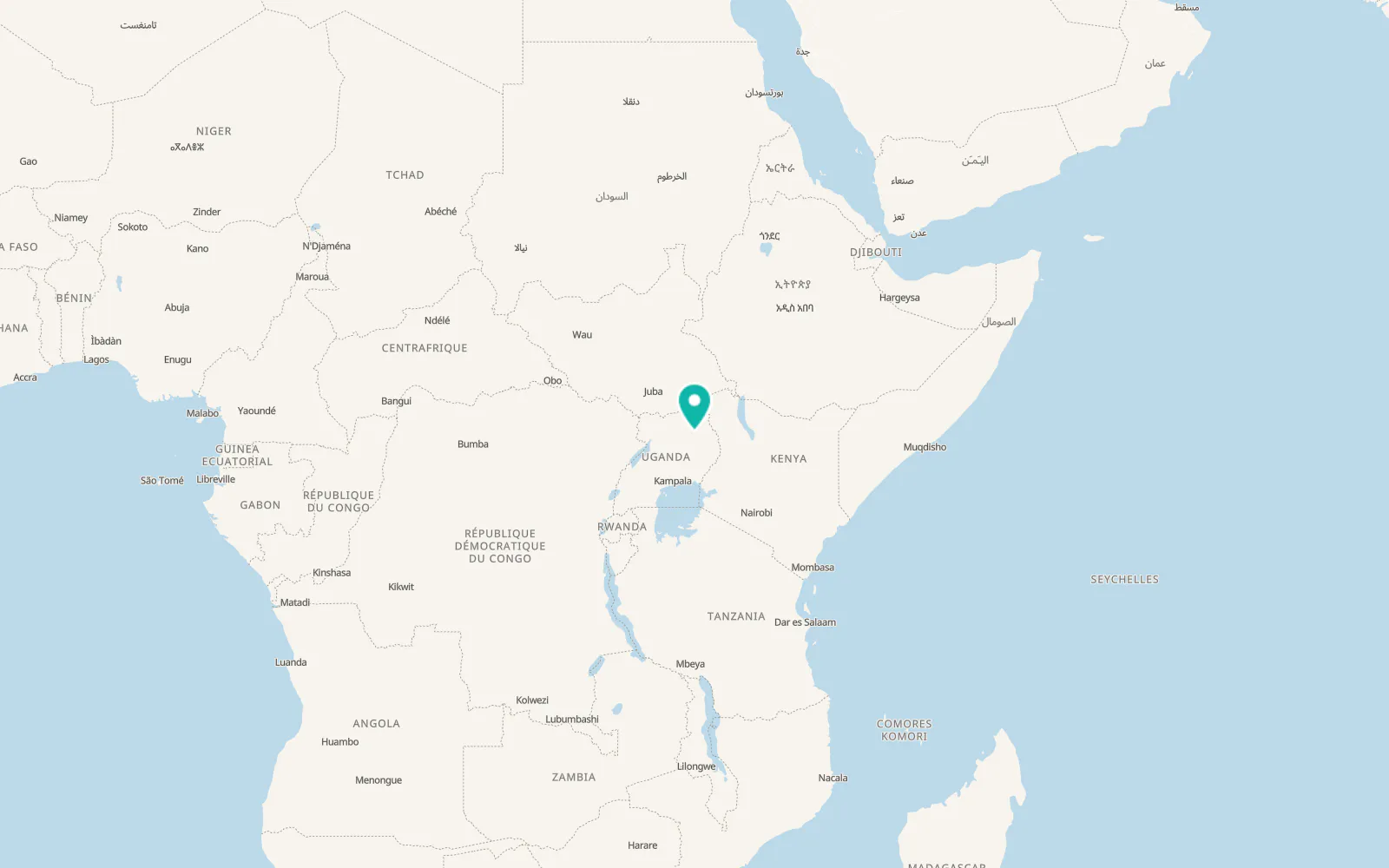 Map of Abim