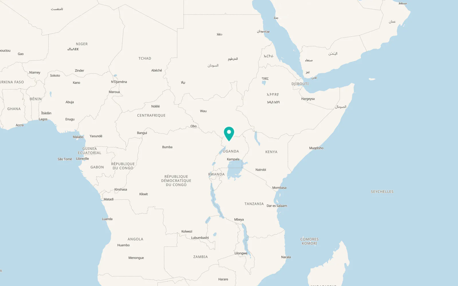 Map of Amuru