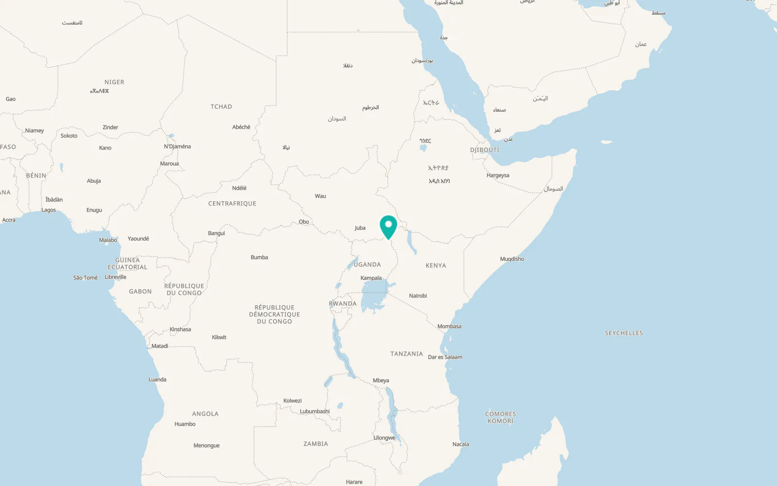 Map of Kaabong