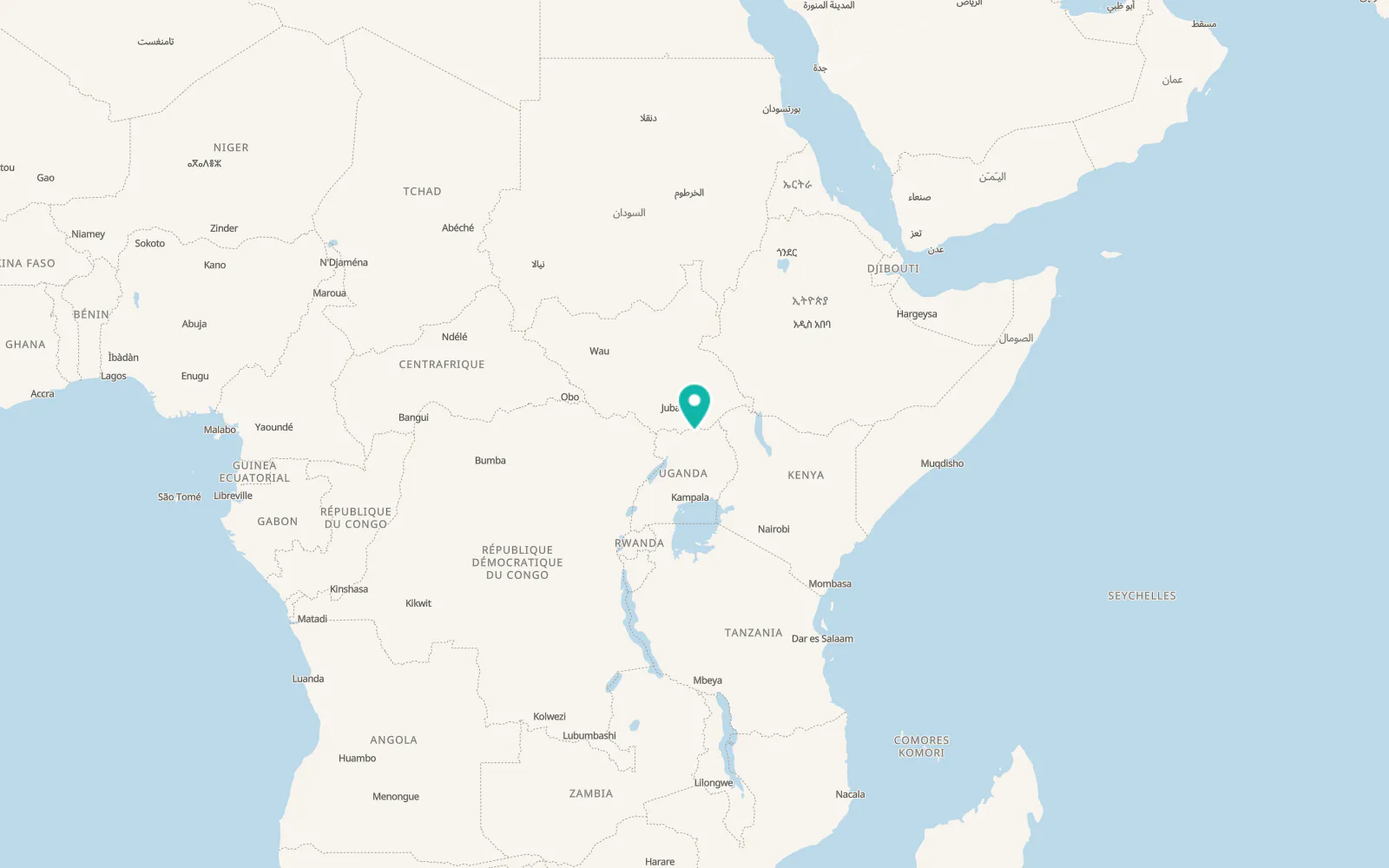 Map of Lamwo