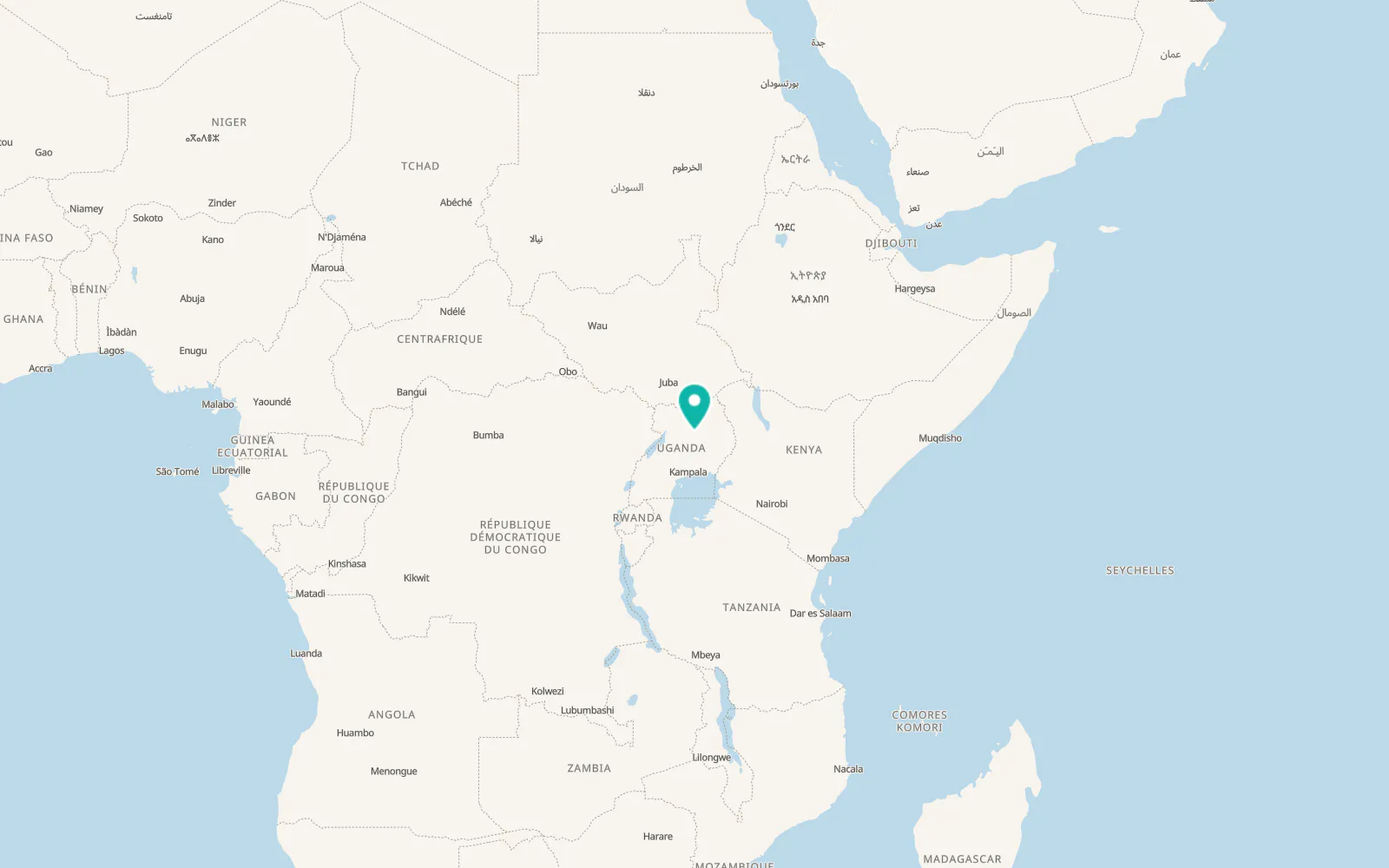 Map of Lira