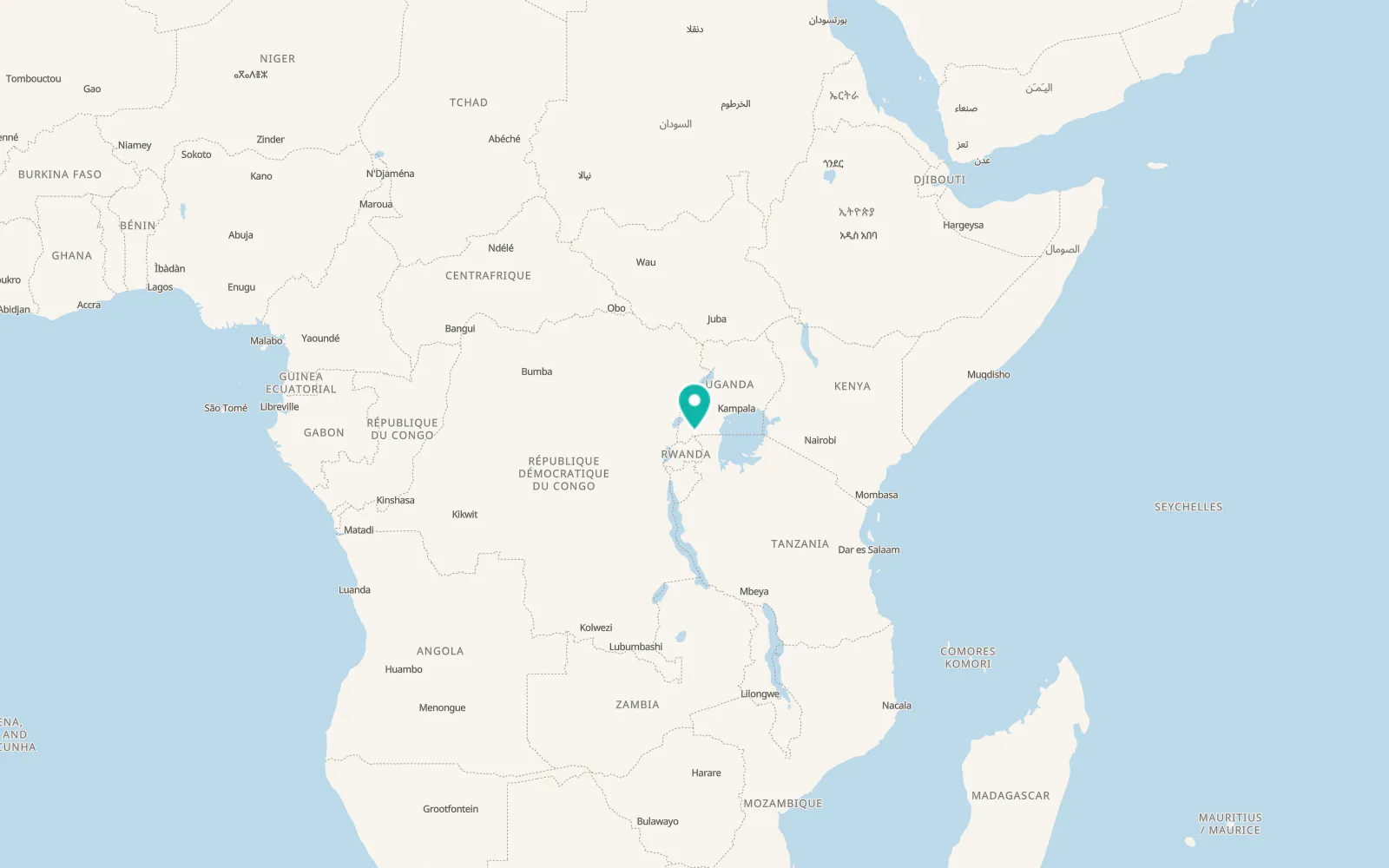 Map of Mabare