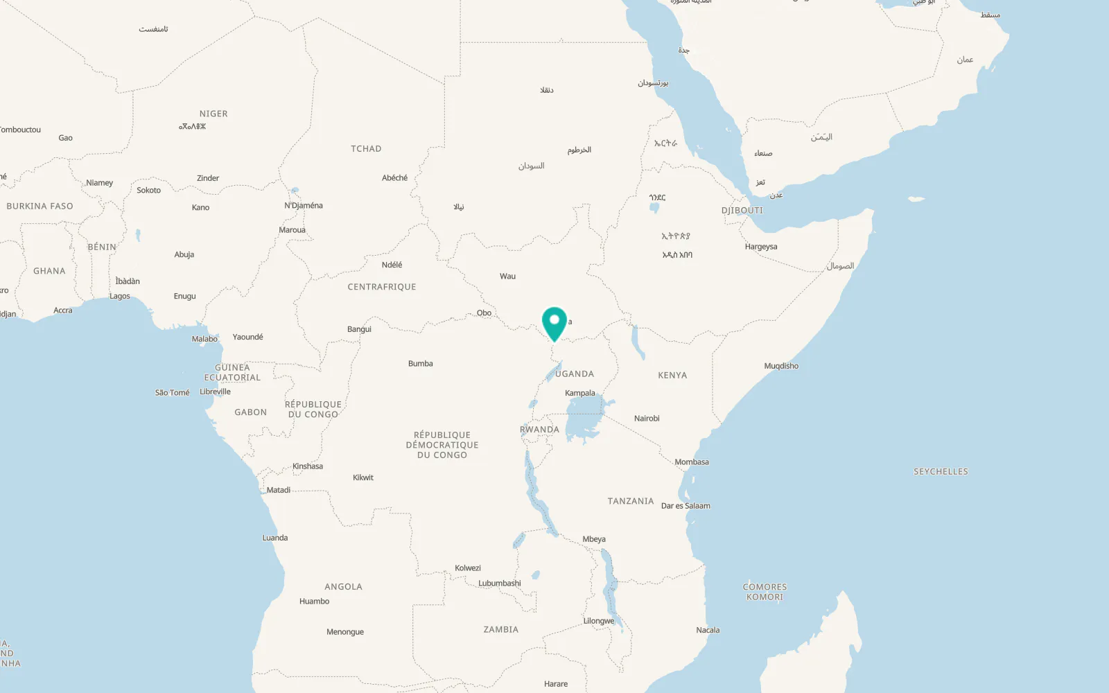 Map of Maracha