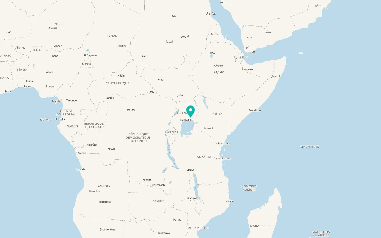 Map of Mayuge
