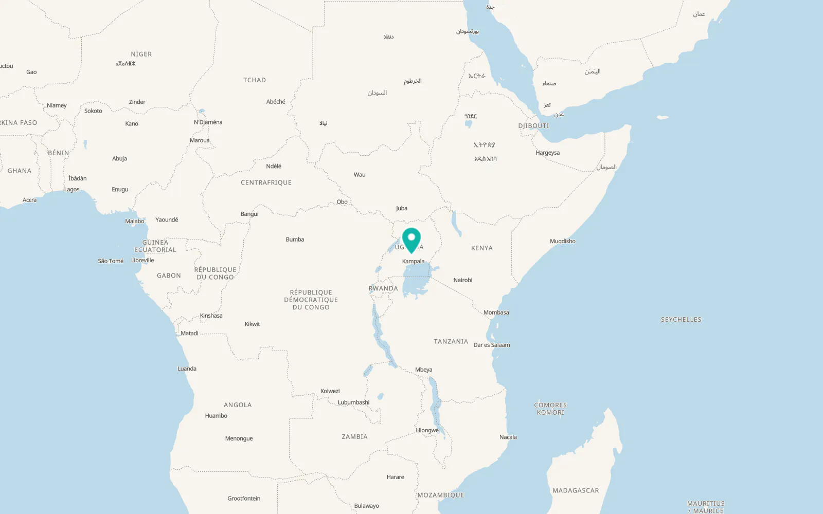 Map of Namasuba