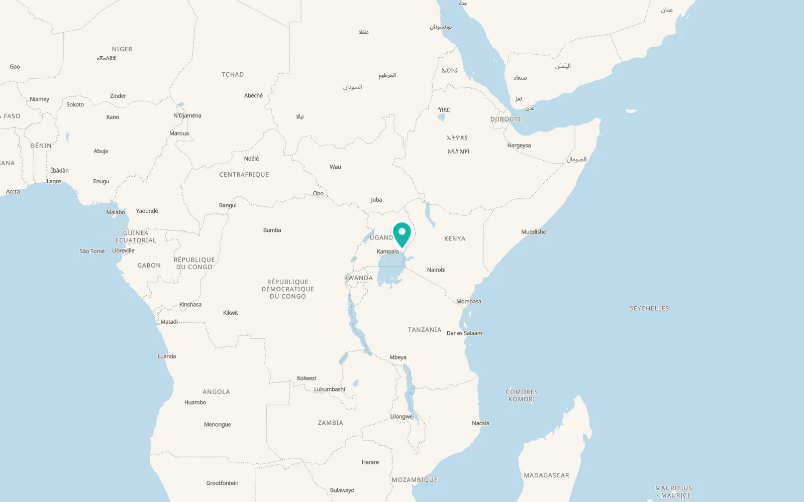 Map of Namavundu