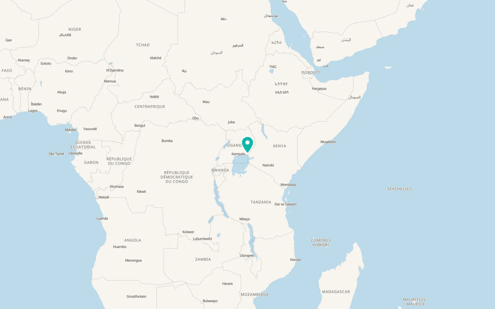 Map of Namayingo