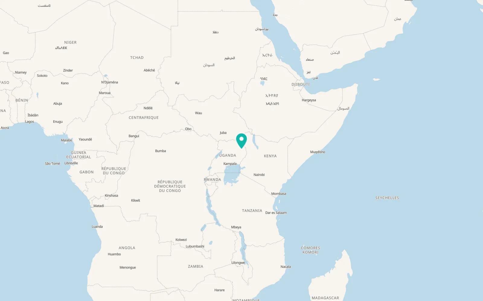 Map of Napak