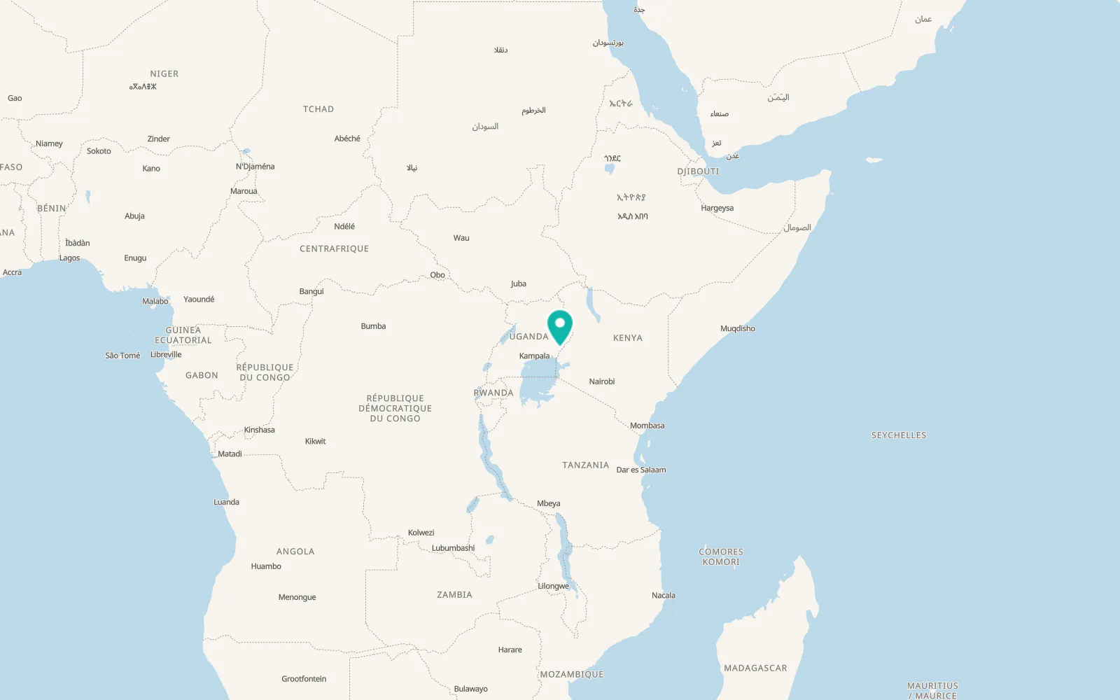 Map of Tororo