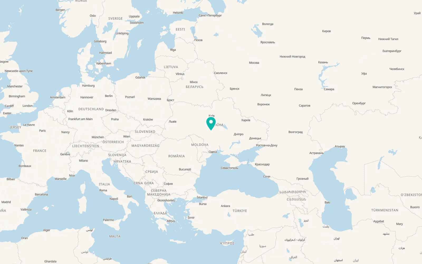 Map of Babanka