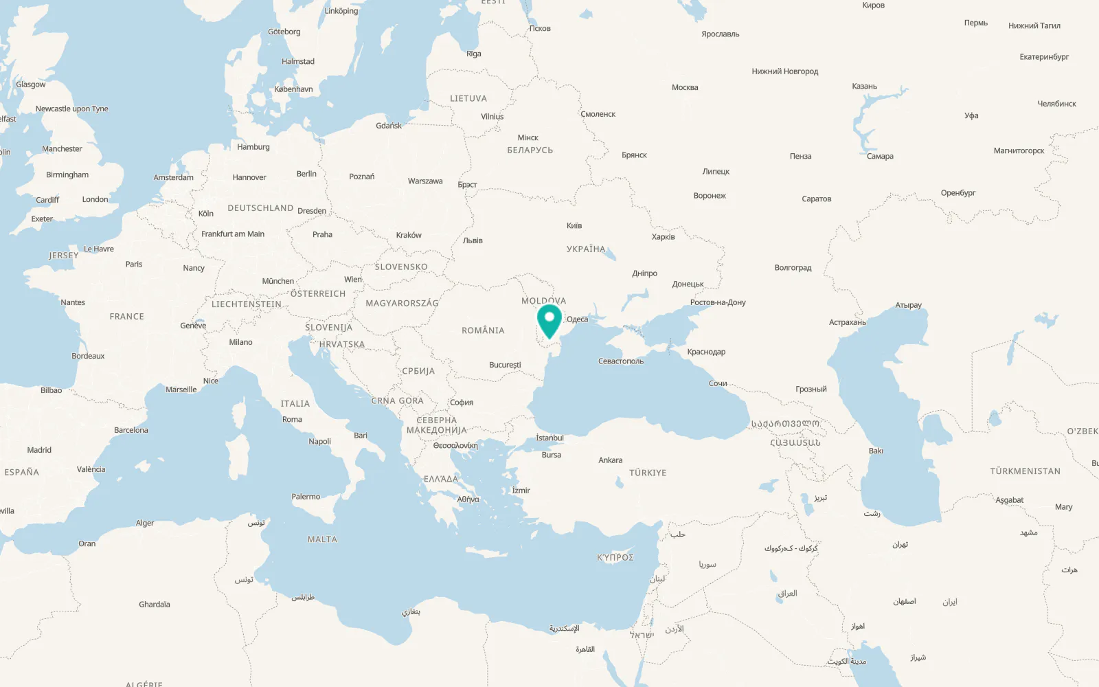 Map of Bahate