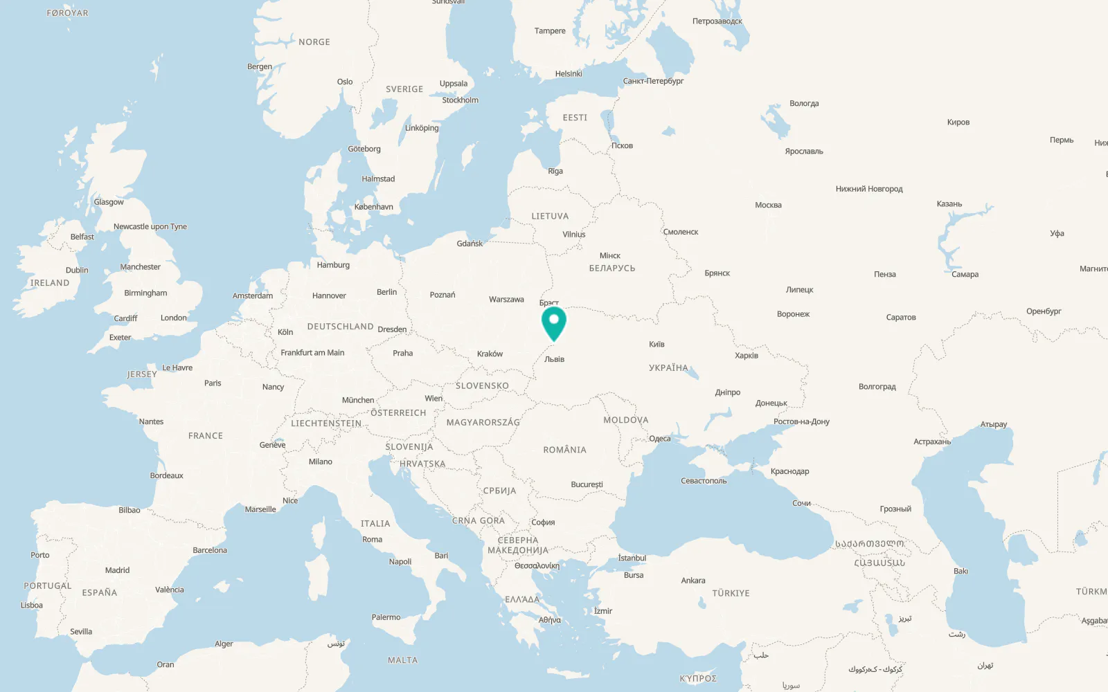 Map of Belz