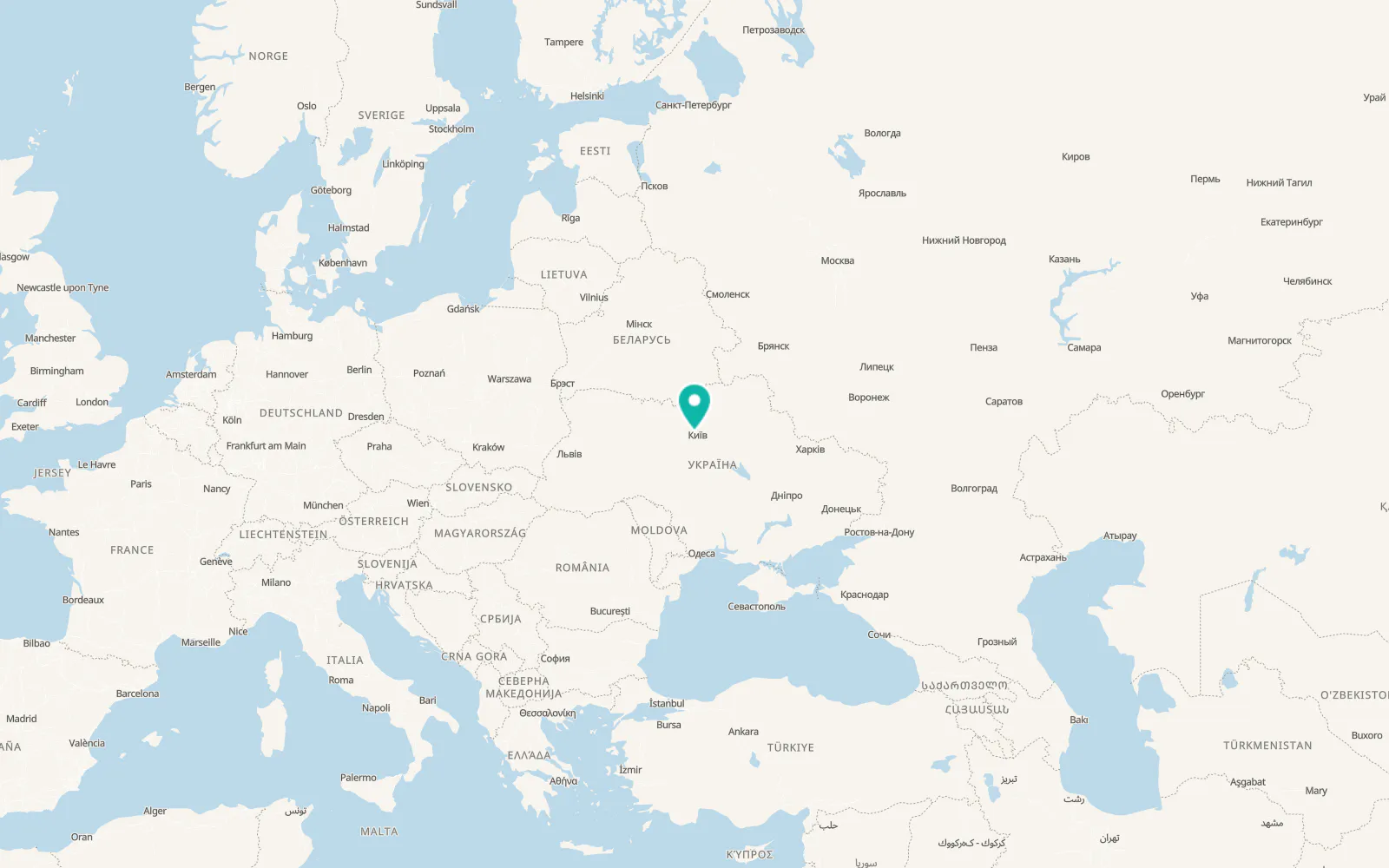Map of Berkovets