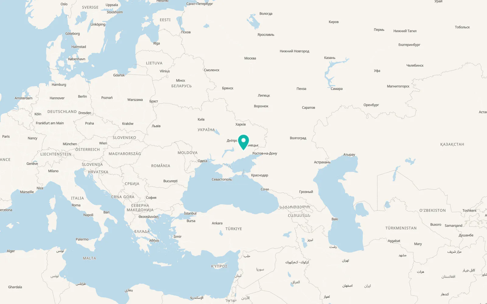 Map of Bilmak