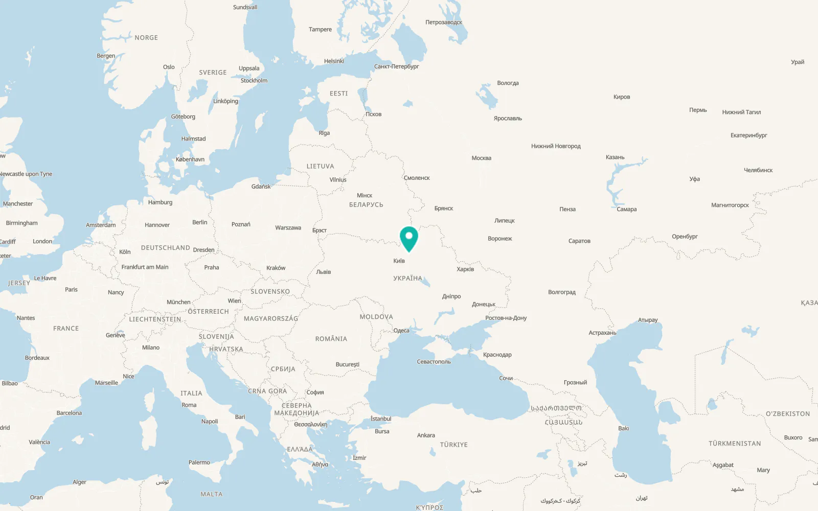 Map of Bobrovytsia