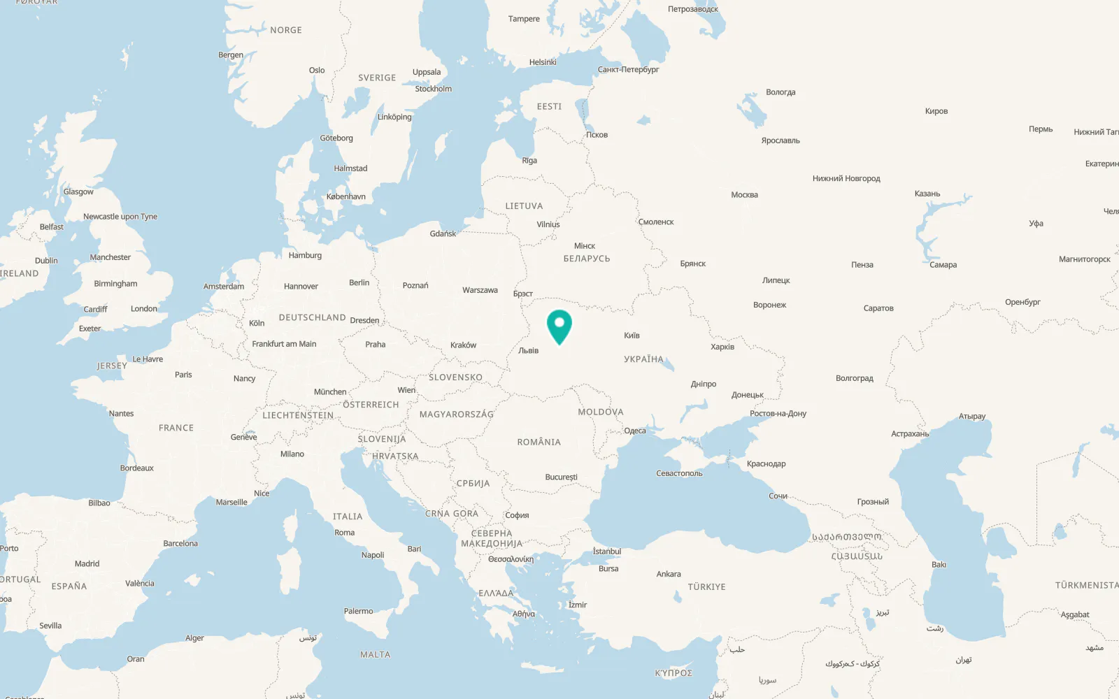 Map of Borsuky
