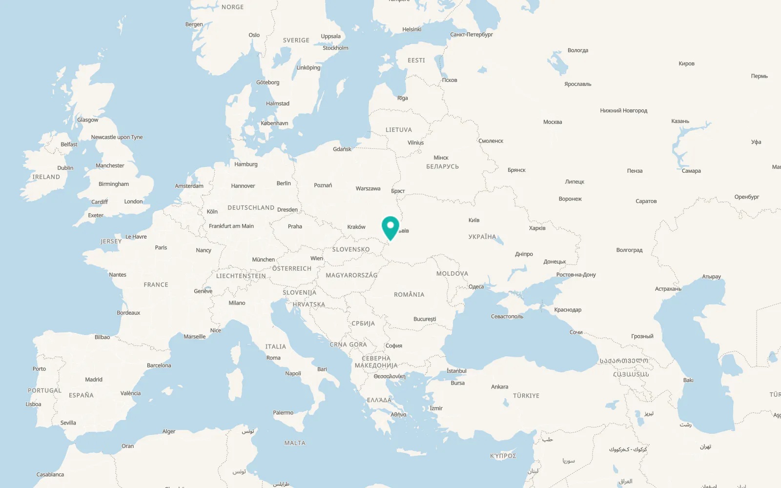 Map of Borynia
