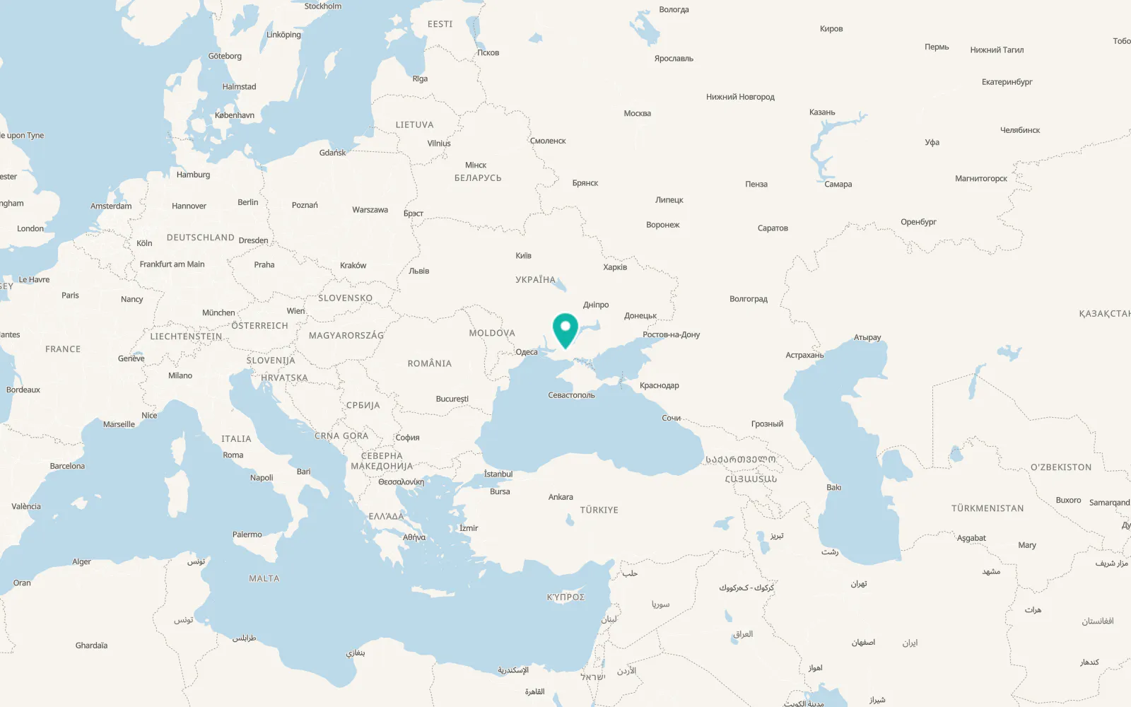 Map of Brylivka