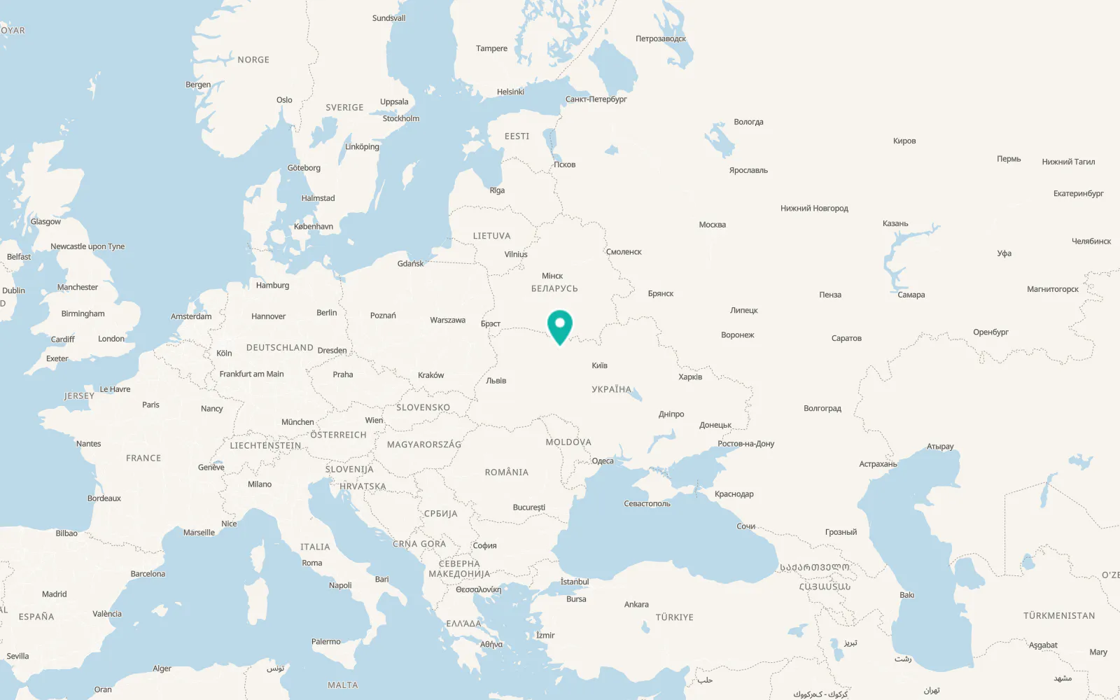 Map of Buchmany