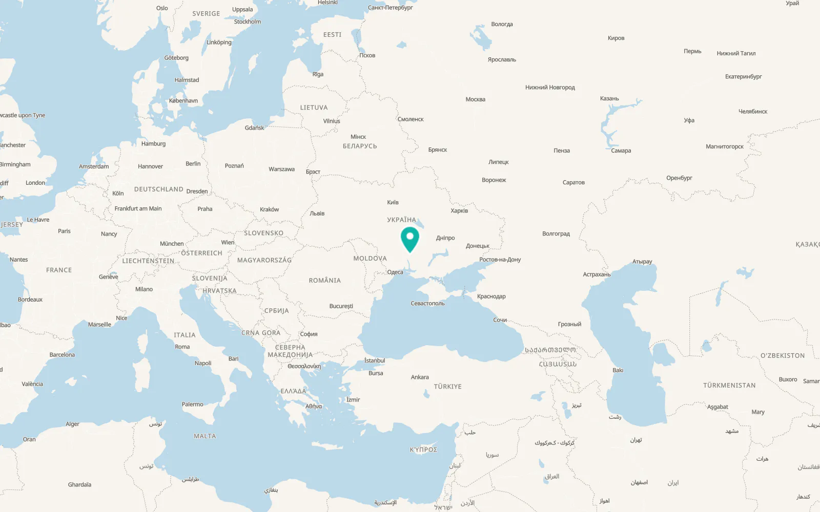 Map of Buzke