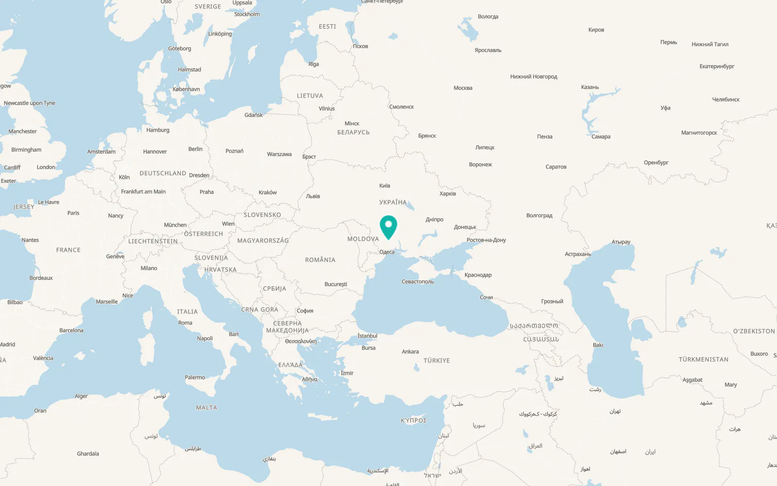 Map of Chornohirka