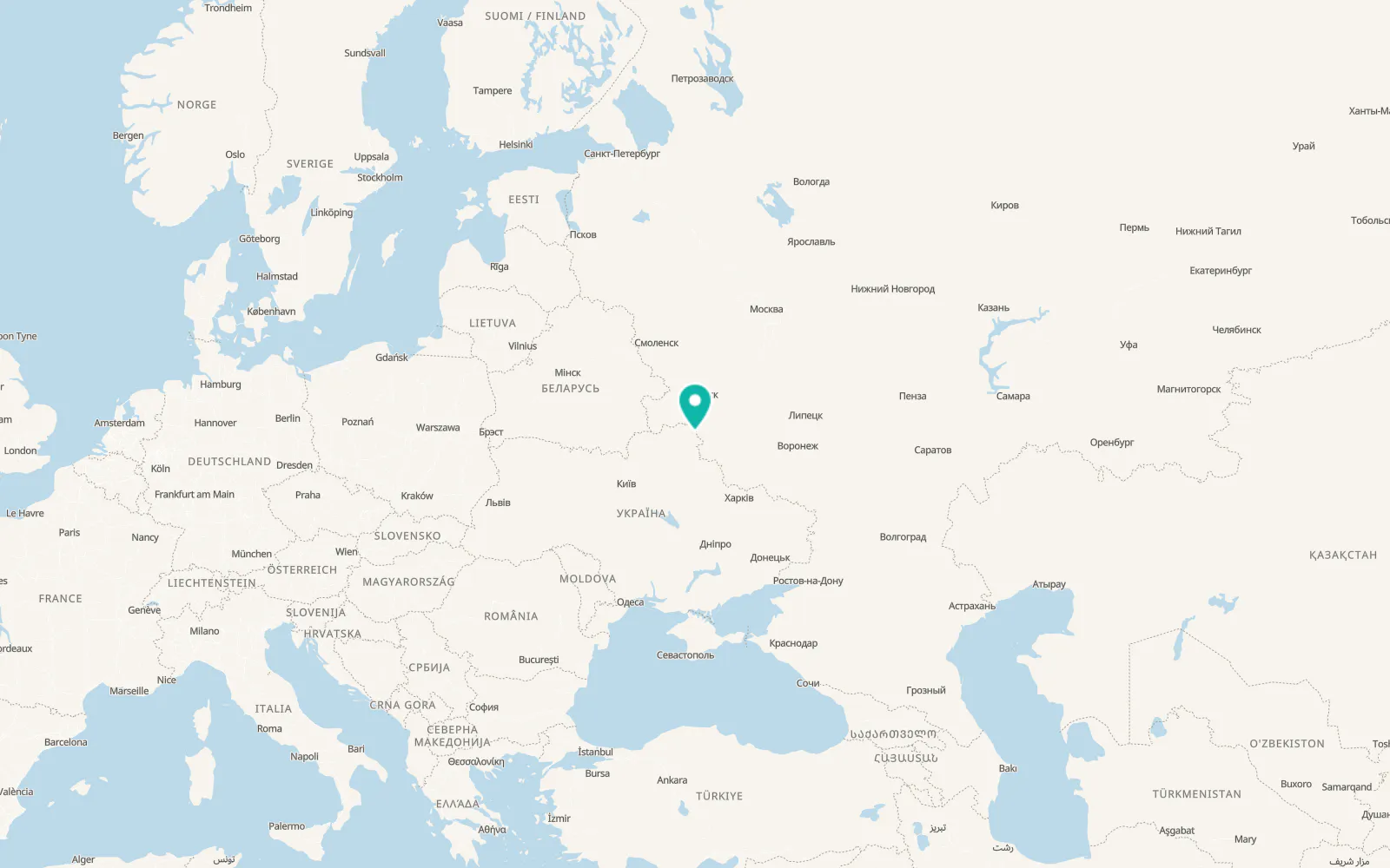 Map of Chuikivka